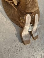 صندل طلقی پاشنه شیشه ای - Image 19